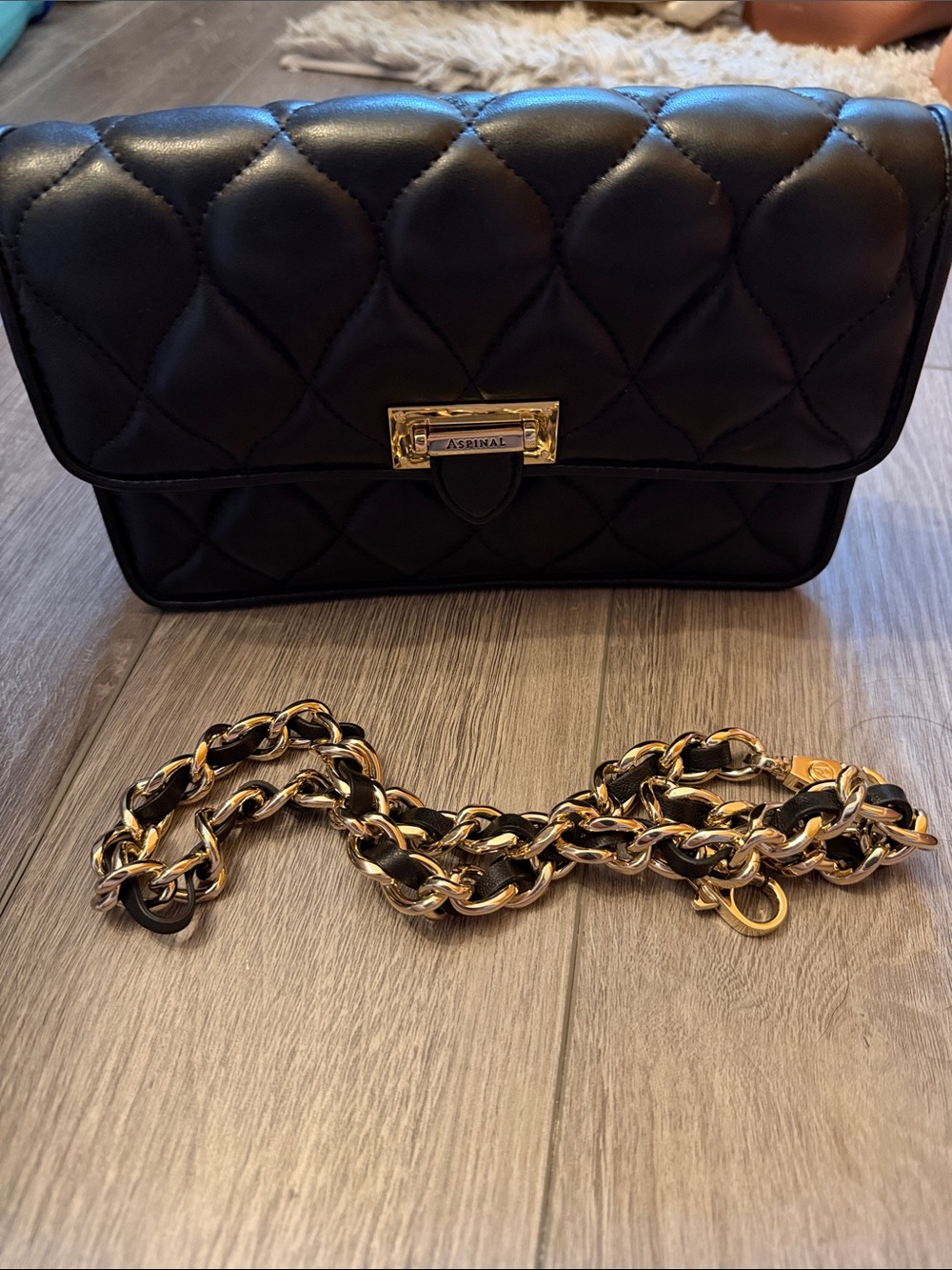 Aspinal of London Lottie Clutch - Picture 3 of 5
